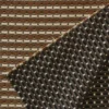 jacquard gobelin - Brown/Beige Stripes on Black