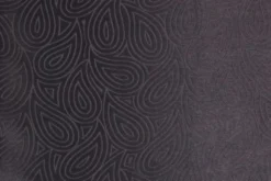 jacquard gobelin - Deep Steelblue Leaves