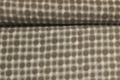 Jacquard Gobelin - Grey and White Dots