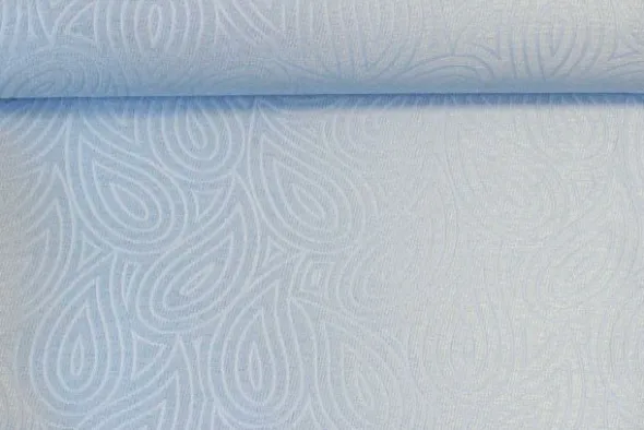 jacquard gobelin - Light Blue Leaves