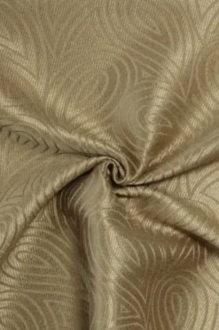 Jacquard Gobelin - Light Olive Green Leaves