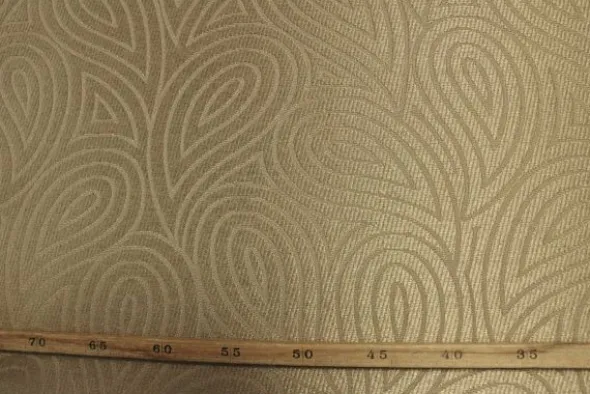Jacquard Gobelin - Light Olive Green Leaves