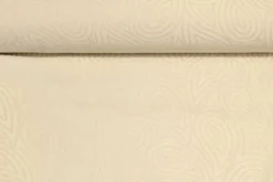 Jacquard Gobelin - Off White Shiny Leaves