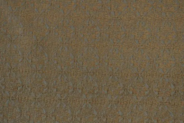 Jacquard Gobelin - Taupe Barok on Steelblue