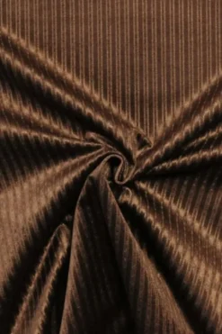Jacquard Gobelin - Warm Brown Stripes