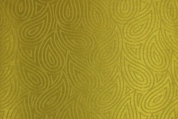 jacquard gobelin - Warm Lime Green Leaves