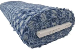 Jeans - Frayed Checks - Light Blue