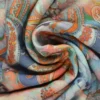 Jogging - Orange/Blue Mistic Paisley and Flowers