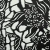 Katoen - Animal Spots and Stripes Black and White