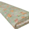 Katoen - Baby Deer in Nature on Vintage Green