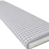 Katoen - Boerenruit Groot 6.5mm - Grijs