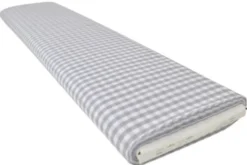 Katoen - Boerenruit Groot 6.5mm - Grijs