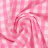 Katoen - Boerenruit Groot 6.5mm - Roze