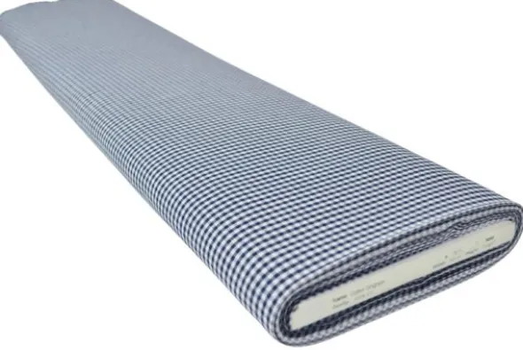 Katoen - Boerenruit Klein 2.5mm - Navy