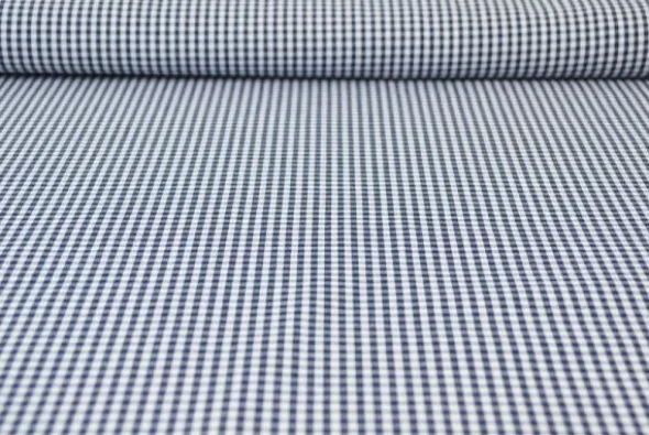 Katoen - Boerenruit Klein 2.5mm - Navy