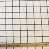 Katoen Canvas - Big Cubes Off White/Black