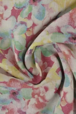 Katoen Canvas - Flowerfield Multicolor
