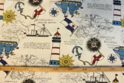 Katoen Canvas - The Ships are Sailing