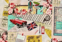 Katoen Canvas - Vintage Vibes