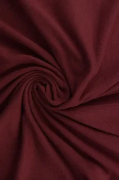 Katoenen Tricot bordeaux - 77