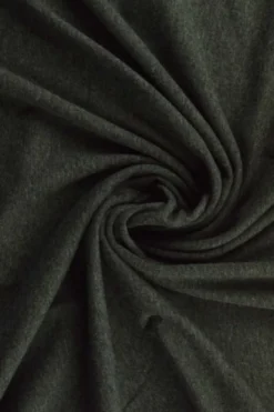 Katoenen Tricot Gemêleerd Midden Grijs - M3