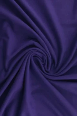 Katoenen Tricot Indigoblauw - 28
