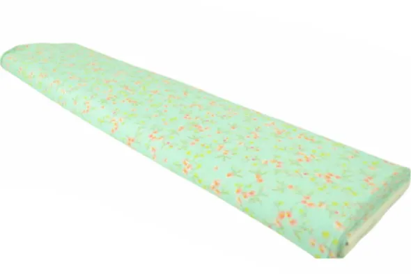 Katoen - Flowercrush - Salmon