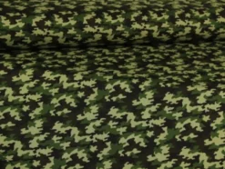 Katoen -Little Soldier Green/Brown