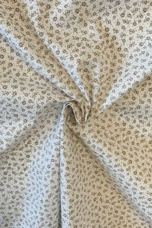 Katoen - Petite Fleur Ocher