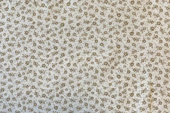 Katoen - Petite Fleur Ocher