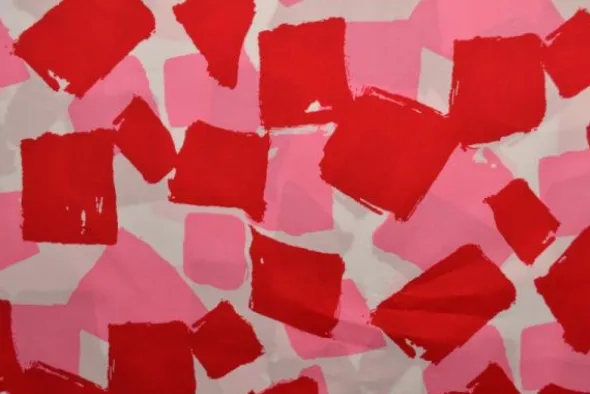 Katoen - Red/Pink Blocks