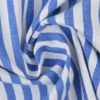 Katoen - Strepen Groot 6.5mm - Blauw