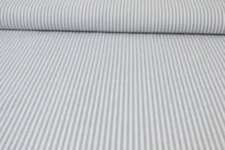 Katoen - Strepen Klein 2.5mm - Grijs