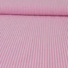 Katoen - Strepen Klein 2.5mm - Roze