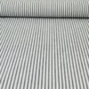 Katoen - Strepen Klein 2.5mm - Zwart