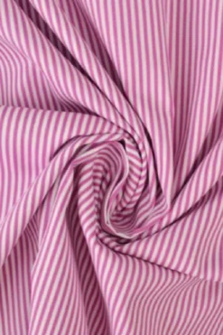 Katoen - Summer Stripes - Mauve