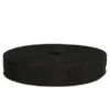 Keperband Nylon Grof 40 mm - Zwart
