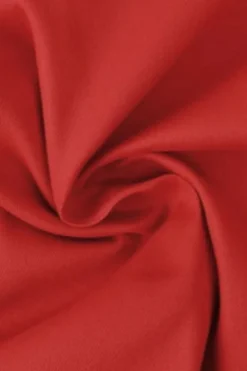 Keperkatoen Stretch - 01 - Rood