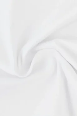 Keperkatoen Stretch-00 - Wit