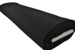 Knitted Cable Jersey - Black
