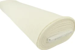 Knitted Cable Jersey - Creme