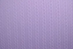 Knitted Cable Jersey - Lavender - 21