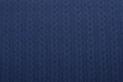 Knitted Cable Jersey - Navy
