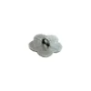 Knoop Bloempje Mint - 22mm