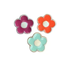 Knoop Bloempje Mint - 22mm