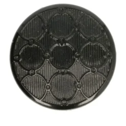 Knoop - Bol op Steel Black - 30mm