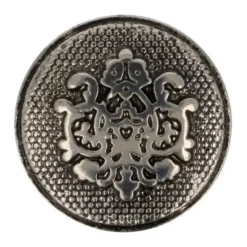 Knoop - brocante old silver - 17.5mm