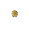 Knoop Glitter Gold - 27,5mm
