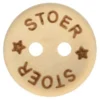 Knoop Hout 20mm - Stoer