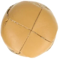 Knoop Kunstleer - Dark Camel - 33.75mm